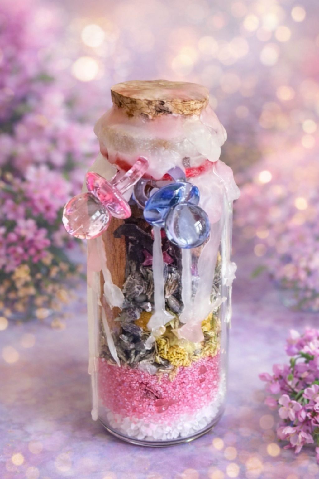 Botellita de hechizo de embarazo