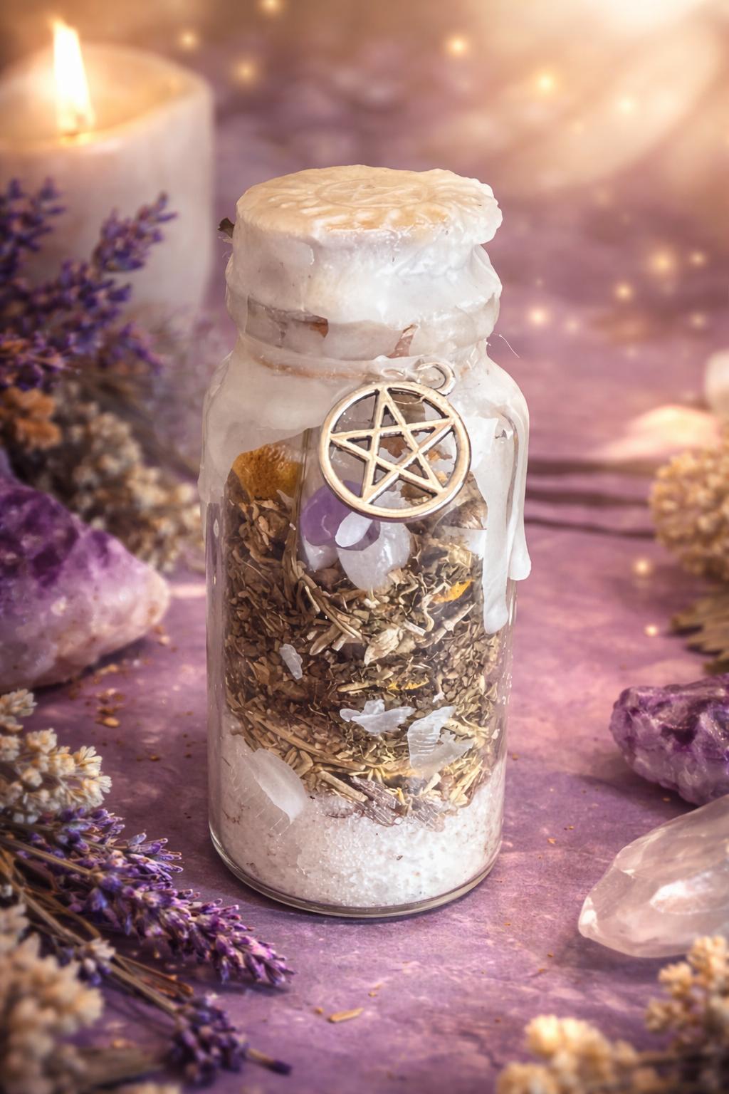 Botellita de hechizo de salud