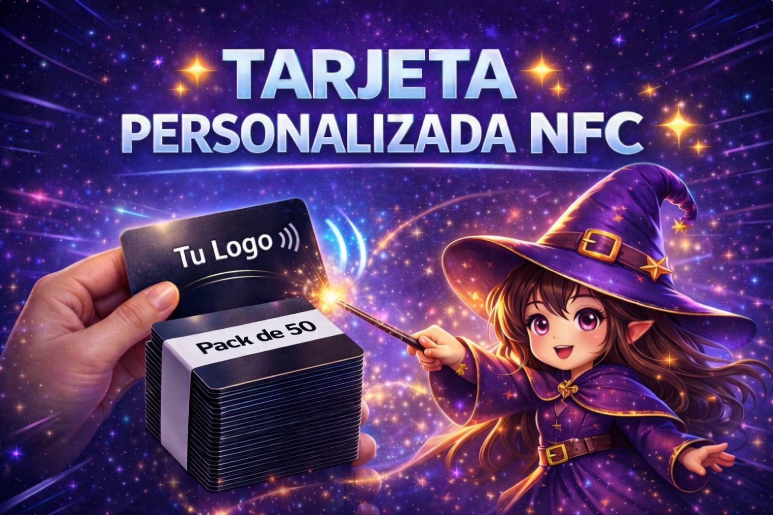 Tarjeta personalizada NFC (50 tarjeta)