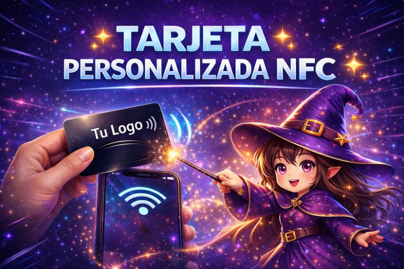 Tarjeta Personaliza NFC (1 tarjeta)