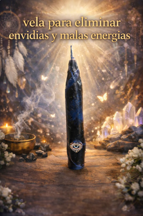 Vela para eliminar envidias y malas energias