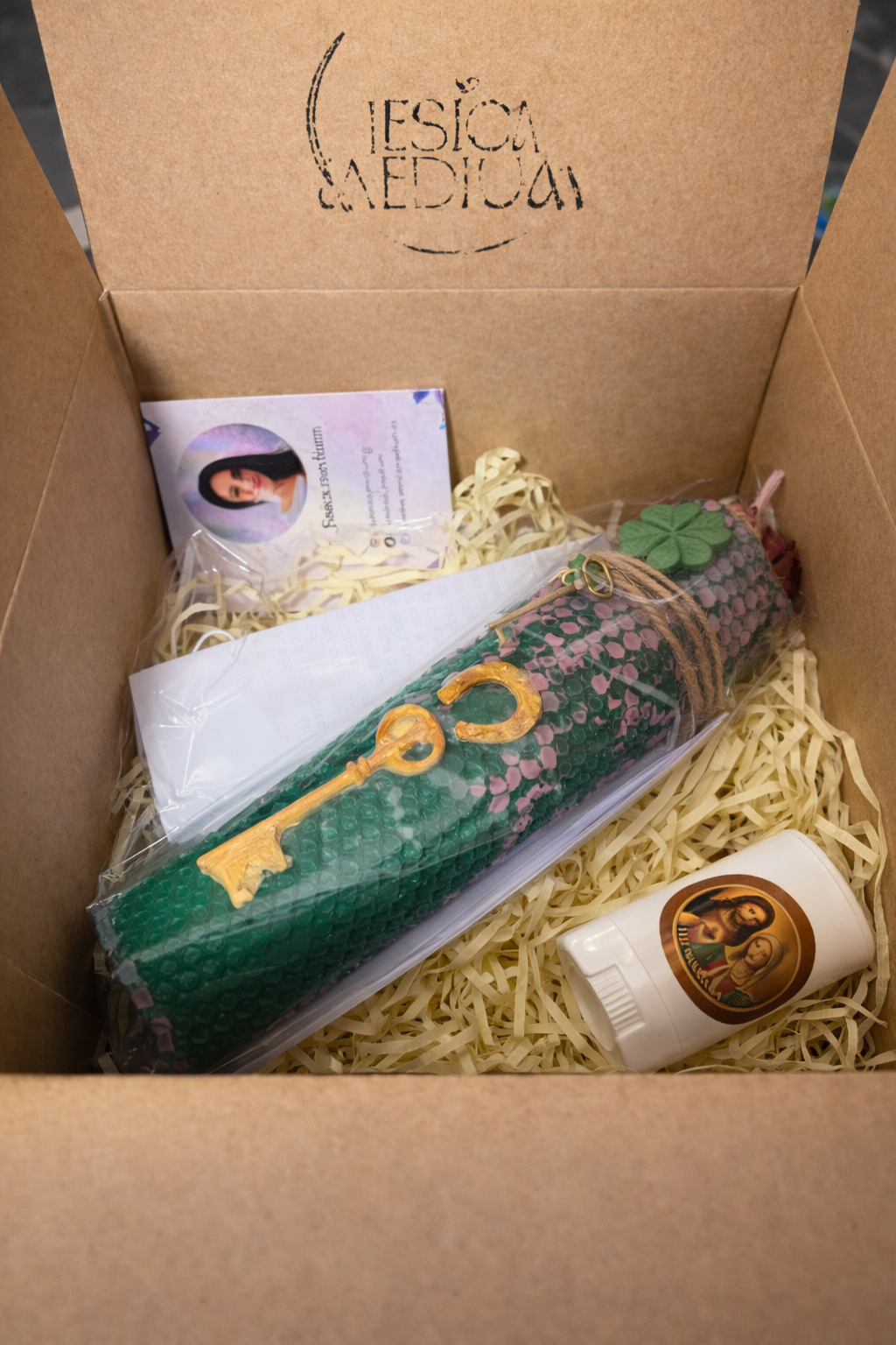 Vela esoterica triple intencion y ungüento de la salud