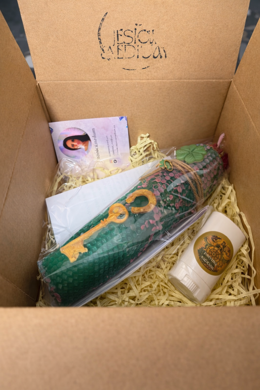 Vela esoterica triple intencion y ungüento de la fortuna